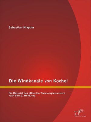 cover image of Die Windkanäle von Kochel
